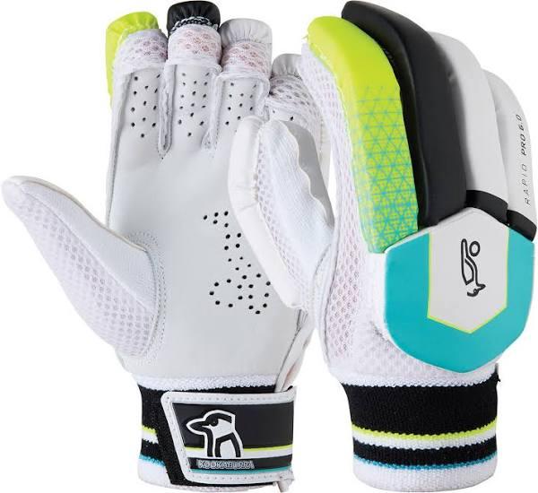 Kookaburra Rapid Pro 6.0 Cricket Batting Gloves Youth Left Hand