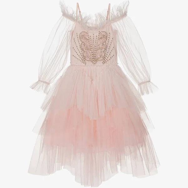 Tutu Du Monde Girls Pink Tulle Disney Dress