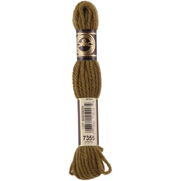 DMC Tapestry & Embroidery Wool 8.8yd-Golden Olive