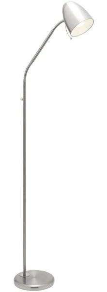 Mercator Sara Brushed Chrome Floor Lamp