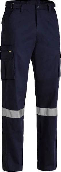 Bisley Taped 8 Pocket Cargo Pants (BPC6007T) 84L / Navy