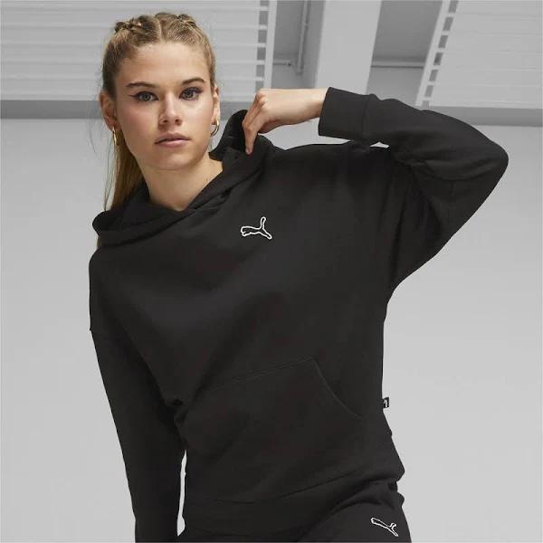 Better Essentials Women's Hoodie in Black, Size XS, Cotton by Puma