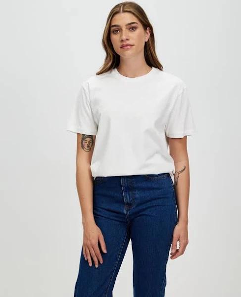 Assembly Label - Women's Base Tee - White - Size: 6