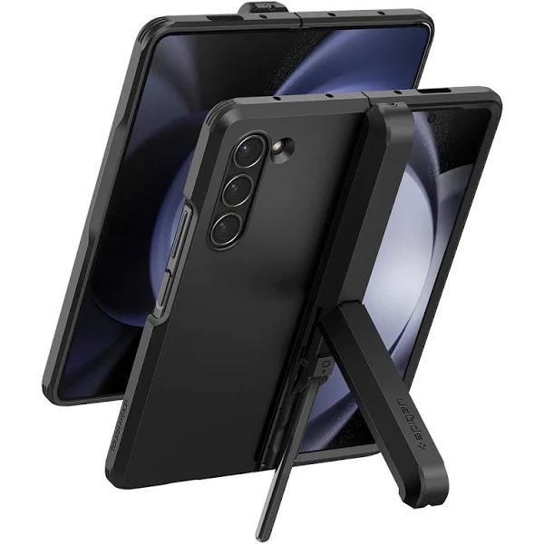 SPIGEN Tough Armor Pro S Pen Holder Case For Samsung Galaxy Z Fold 5 [Colour:Black]