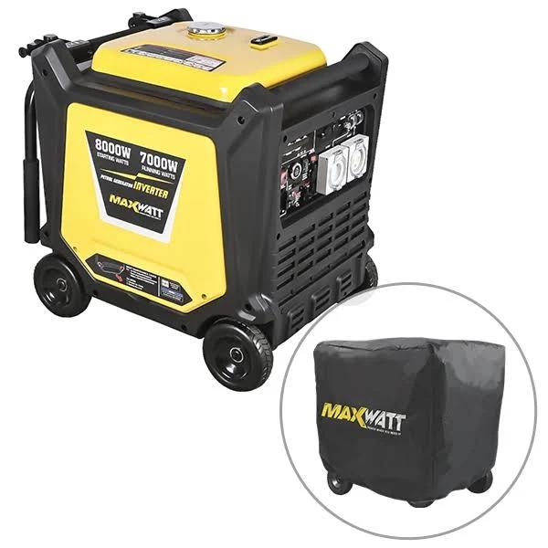 Maxwatt 8000w Petrol Inverter Generator with Electric Start - MX8000IS