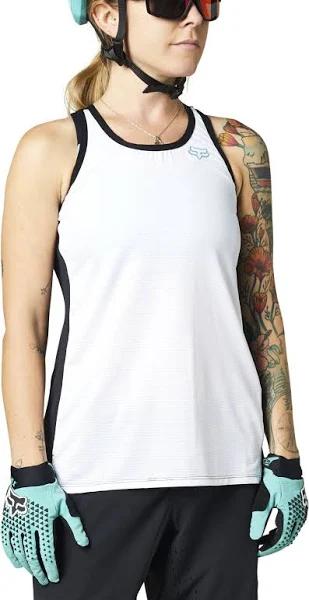 Fox Flexair Women's Tank Jersey - Women - XS - White