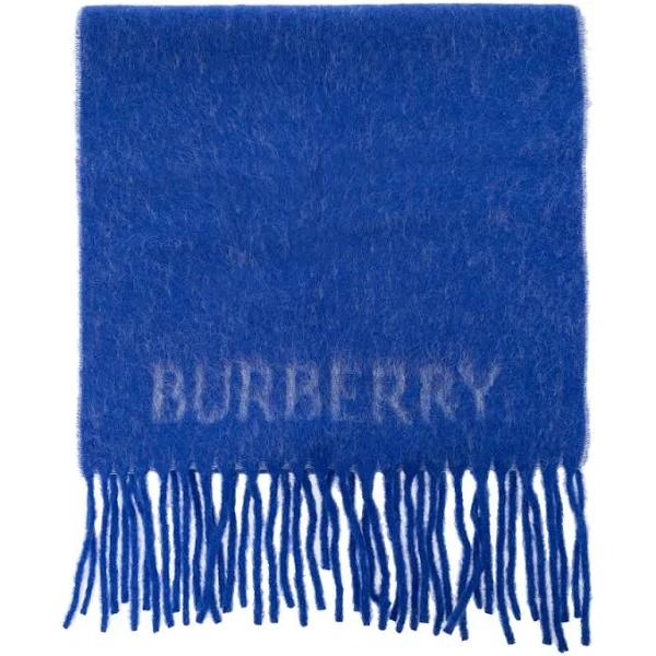 Burberry EKD Alpaca Wool Blend Scarf