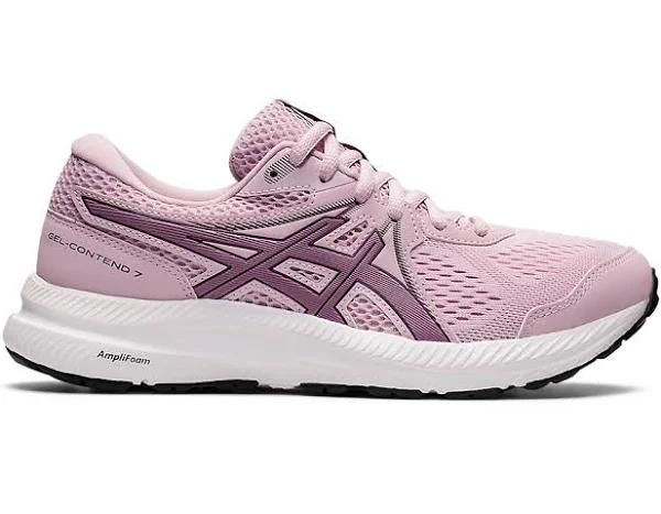 ASICS Women's GEL-Contend 7 Running Shoes (Barely Rose/Rosequartz, Size 9)