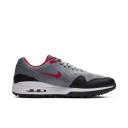 Nike Air Max 1 Golf 'Particle Grey Red' Sneaker | Men's Size 12.5