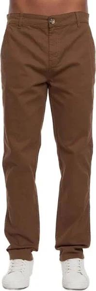 Crosshatch Mens Roysden Chinos Cinnamon 34L