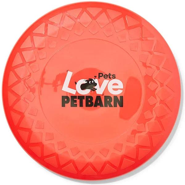 Petbarn Pets Love Flyer Dog Toy in Red Size Large