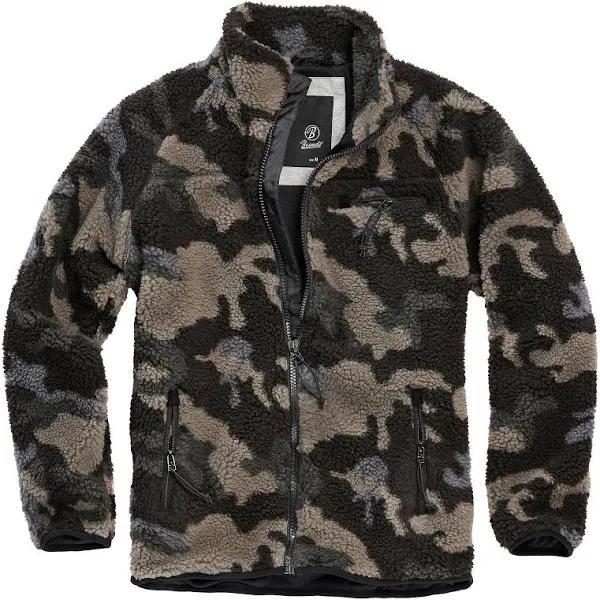 Brandit Teddyfleece Jacket Dark Camo Size XL