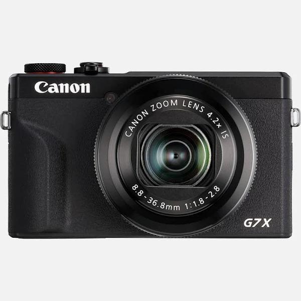 Canon Black PowerShot G7 x Mark III Digital Camera