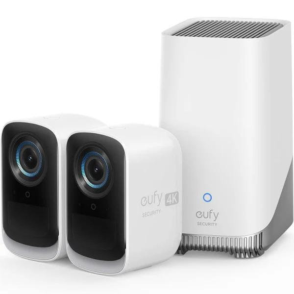 Eufy Wireless Security Camera Kit 2 Pack 3C