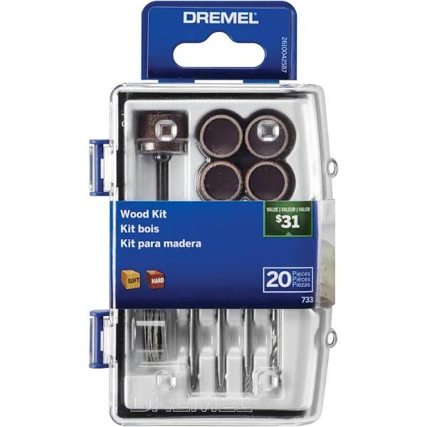 Dremel 20 Piece Wood Micro Accessory Kit (733)