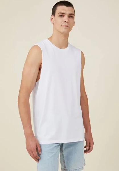 Cotton On Men - Organic Muscle - White Size - S Unisex