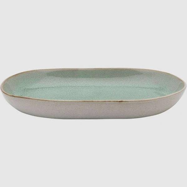 Ecology Galet Small Shallow Bowl 22cm - Sage