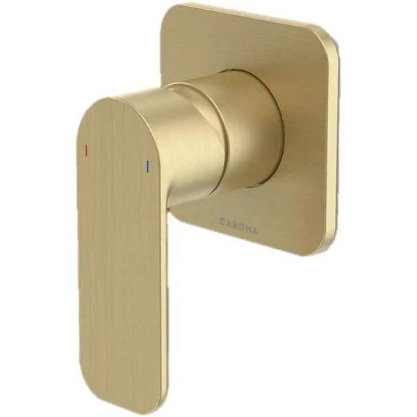 Caroma Luna Bath/Shower Mixer - Brushed Brass