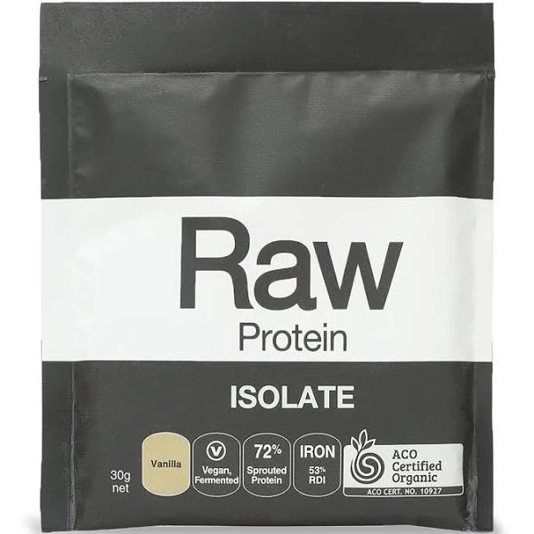 Amazonia Raw Protein Isolate Sachet 30g Vanilla