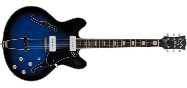 Vox Bc-V90-Bk Bobcat V90 Sapphire Blue Guitar