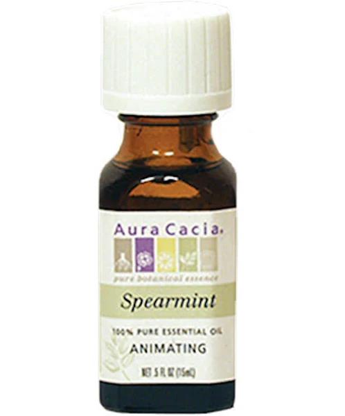 Aura Cacia - Essential Oil Spearmint - 0.5 fl oz