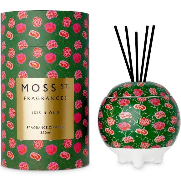 Moss St. Fragrances Iris & Oud Ceramic Diffuser - 350ml