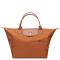 Tote Bag M Le Pliage Green Cognac Longchamp