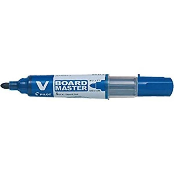 Pilot Begreen V Board Master Whiteboard Marker Bullet 6.0mm Blue Box 10