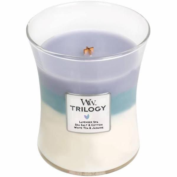 WoodWick Calming Retreat Medium Trilogy Candle