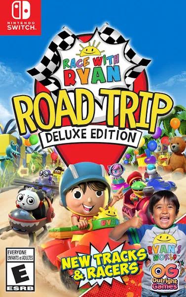 Race With Ryan Road Trip Deluxe Edition Nintendo Switch Game (ntsc)