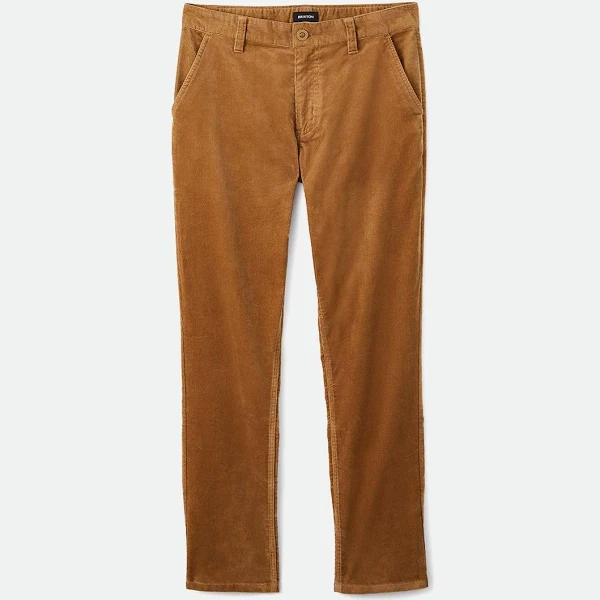 Brixton Choice Chino Pant - Khaki Cord