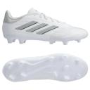 adidas-Copa Pure II League Firm Ground Boots-Unisex-Cloud White / Cloud White / Silver Metallic-M 13 / W 14