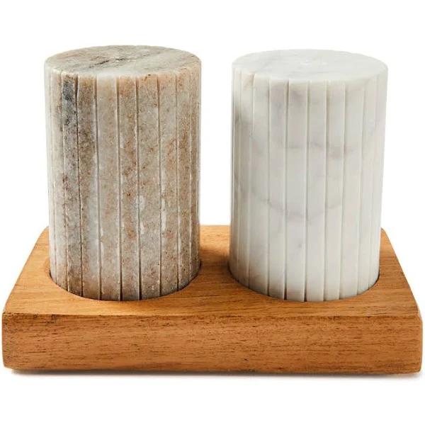 Marble Salt & Pepper Shaker Set - Anko