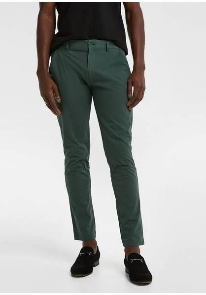 yd. Danny Super Stretch Slim Chinos Forest 33