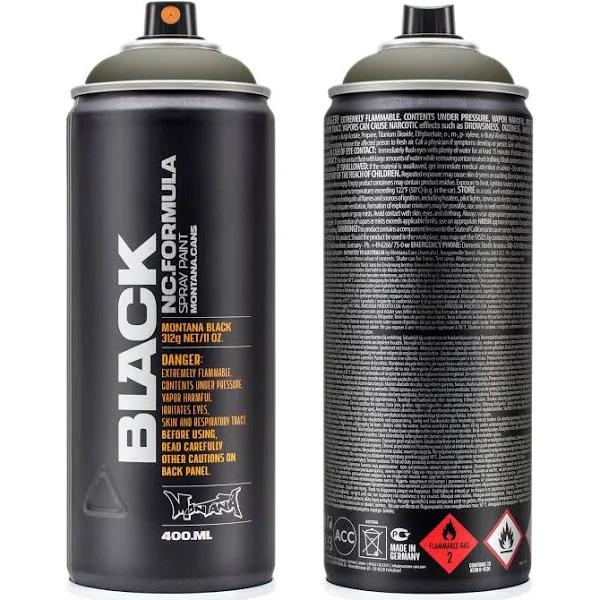 Montana Cans Black 400ml Spray Paint B A Bosko