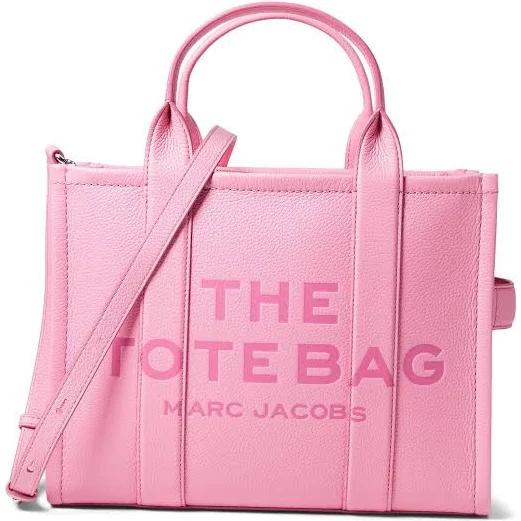 Marc Jacobs The Medium Tote Leather Bag Candy Pink