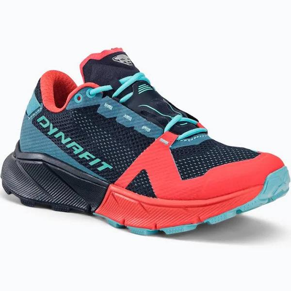 Dynafit ultra 100 (hot coral/blueberry) women's shoes