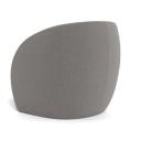 Cobble Fabric Occasional Armchair Charcoal by Freedom