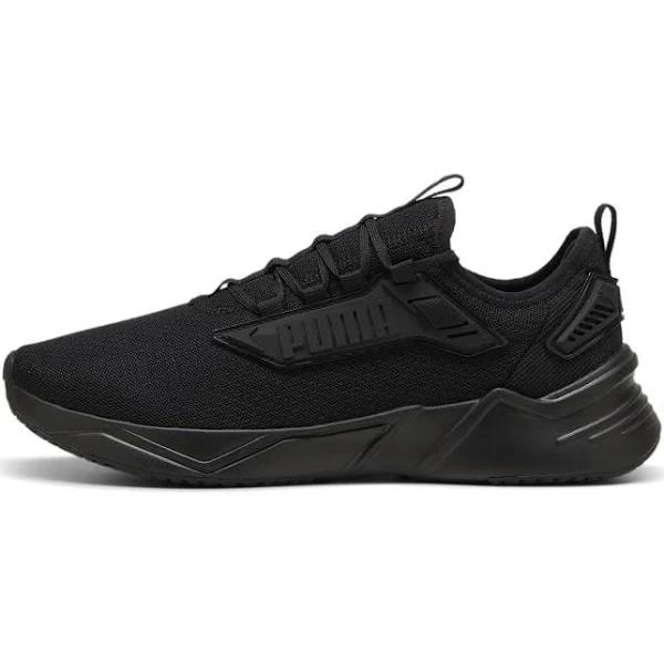 Retaliate 3 Unisex Running Shoes in Black, Size 11.5, Synthetic by Puma