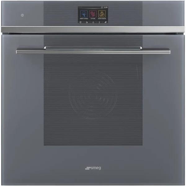 Smeg 60cm Linea Steam100 Pro Oven Silver SOA6104S4PS