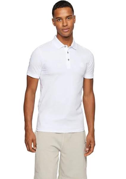 Boss Passenger Men's Polo Shirt - White