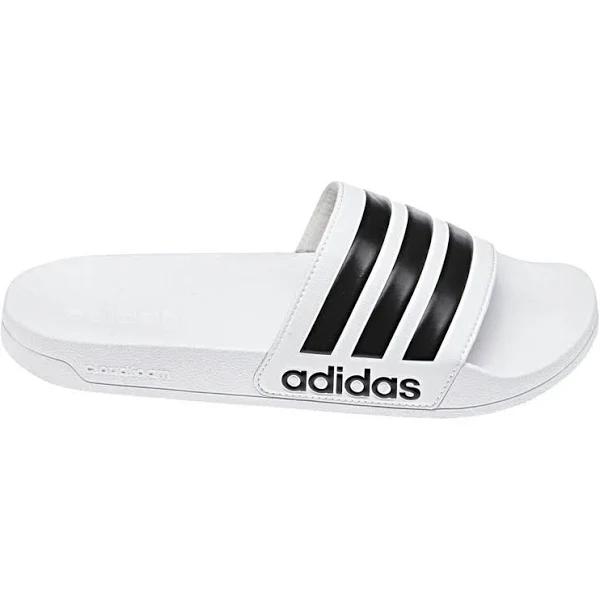 Adidas Adilette Shower Sliders - White/Black