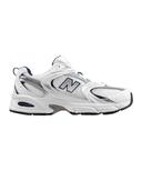 New Balance White & Silver 530 Sneakers