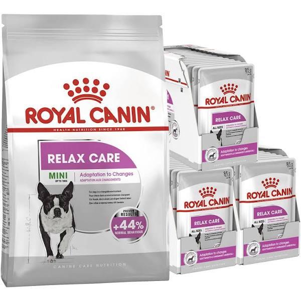 Royal Canin Bundle Relax Care Mini Adult Wet and Dry Dog Food by Budget Pet Products