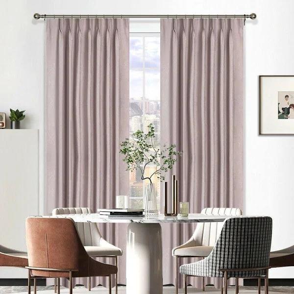 Andorra Blockout Pinch Pleat Curtains