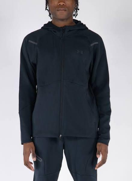 Under Armour Unstoppable Full Zip Fleece Hoodie - Black - Size - M