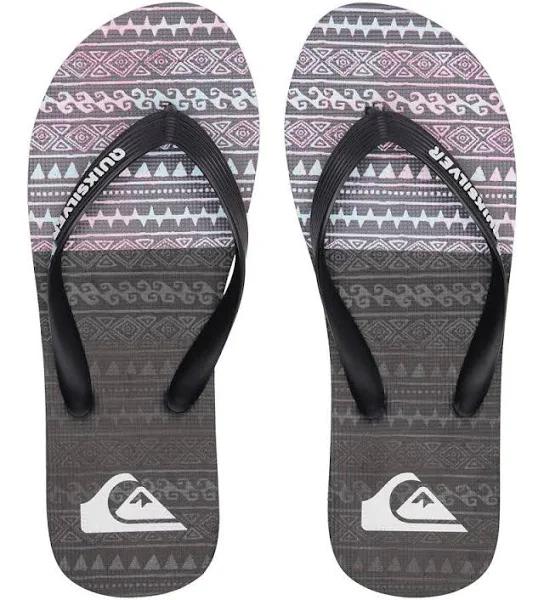 Quiksilver - Mens Molokai Art Thongs - Size 11(44)