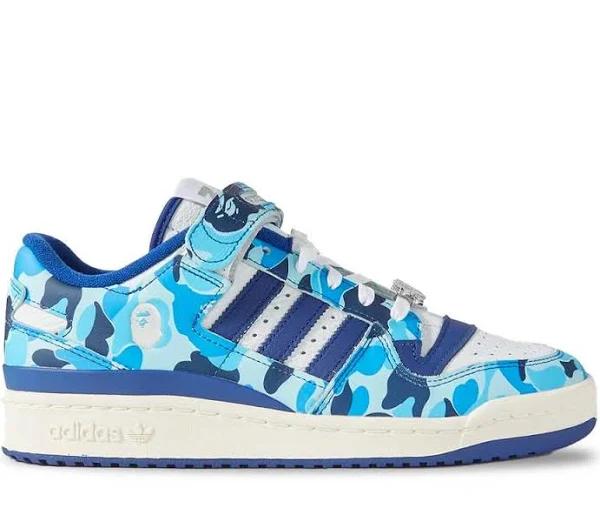 BAPE x Forum Adidas Low 84 '30th Anniversary ‐ Blue' ID4772