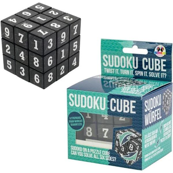 Sudoku Cube Number Puzzle