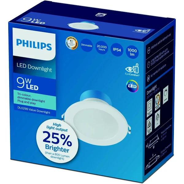 Philips Down Light LED 1000LM CCT 9W Downlight